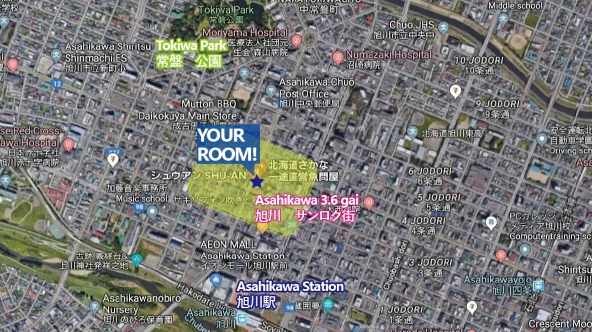 Seven Building / Vacation Stay 4945 Asahikawa Apartment